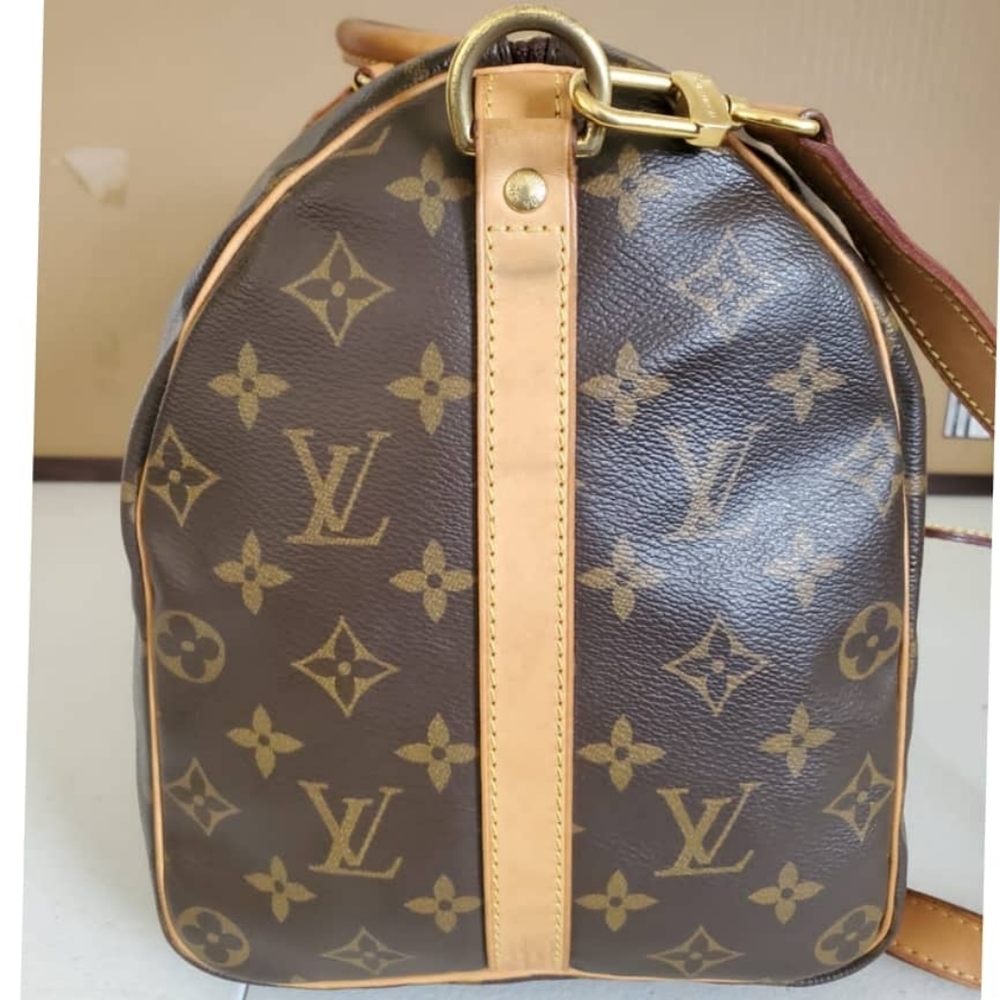 LOUIS VUITTON Monogram Bandouliere Speedy 35 Bag - Picture 6 of 14